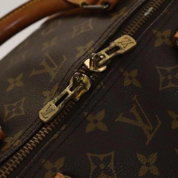 LOUIS VUITTON Monogram Keepall Bandouliere 55 Boston Bag - Picture 9 of 14